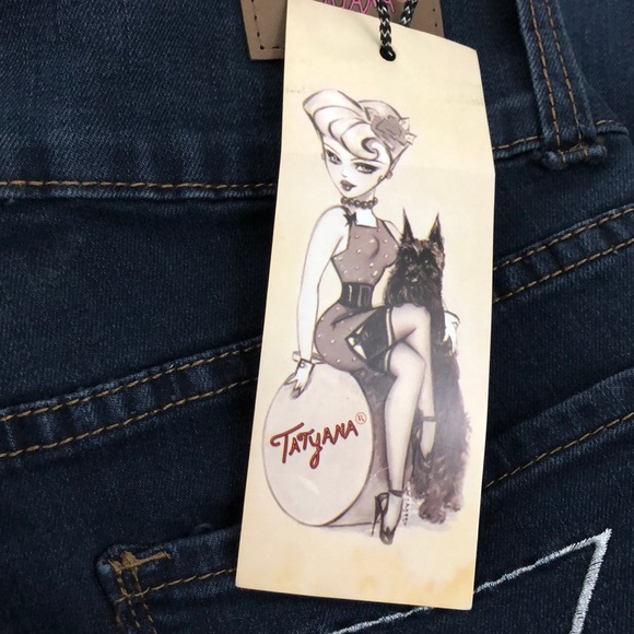 TATYANA Bettie Page Hi rise Martini skinny NWT - Picture 11 of 16